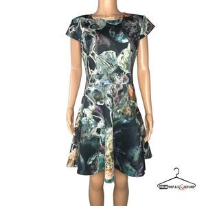 Ted Baker Ullia Glistening Gems Skater Mini Dress $328